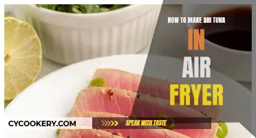 Air-Fried Ahi Tuna: A Quick, Crispy Delight