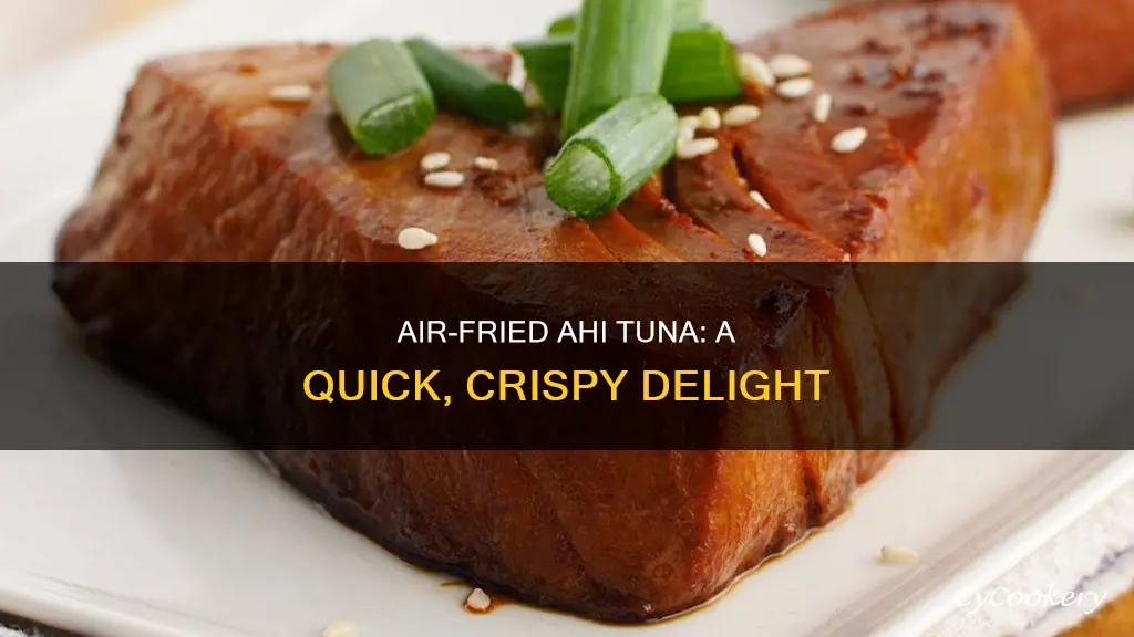 how to make ahi tuna in air fryer