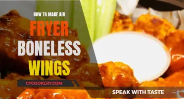 Air Fryer Boneless Wings: Quick, Crispy, and Delicious