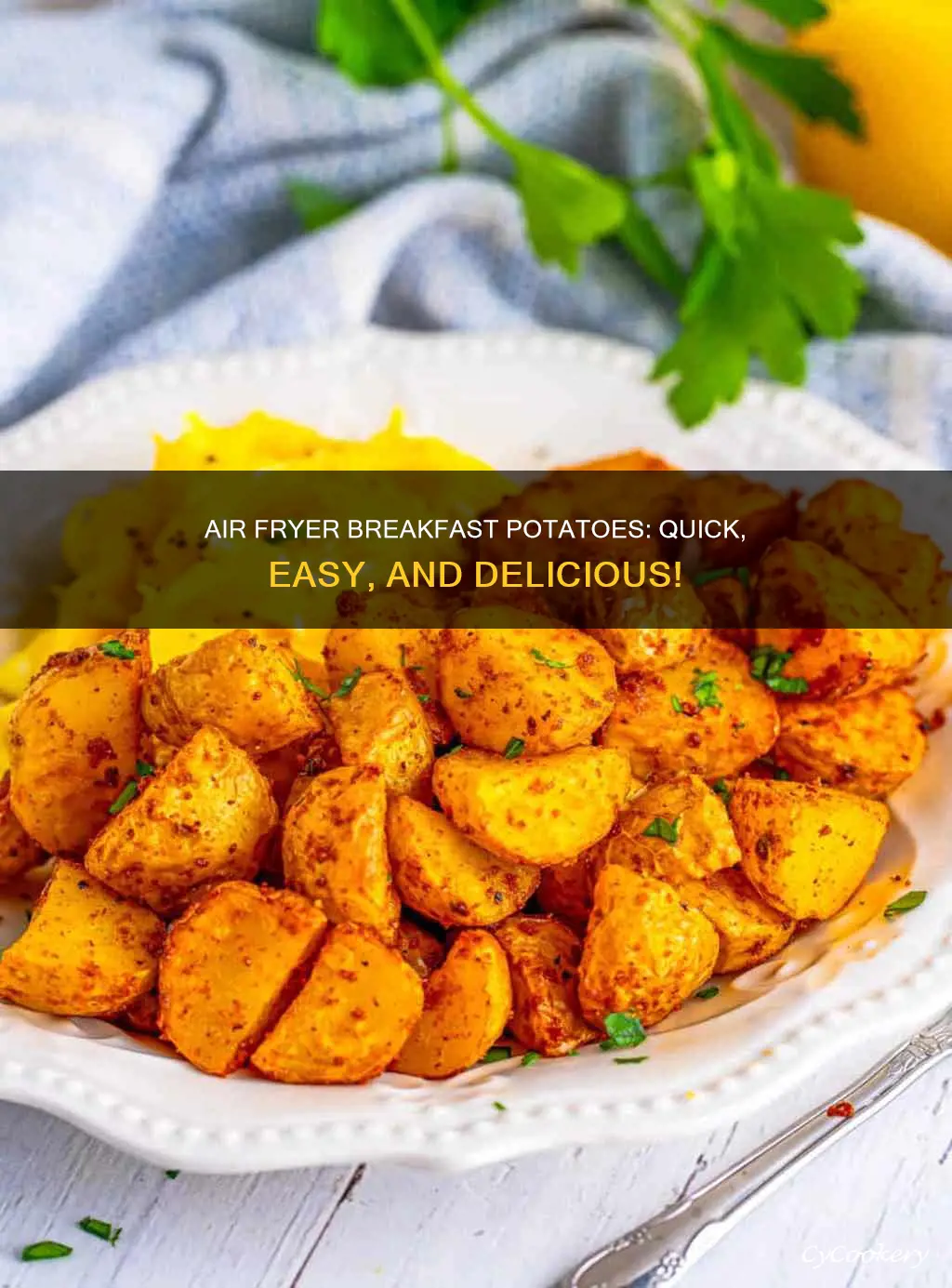 how to make air fryer breakfast potatoes