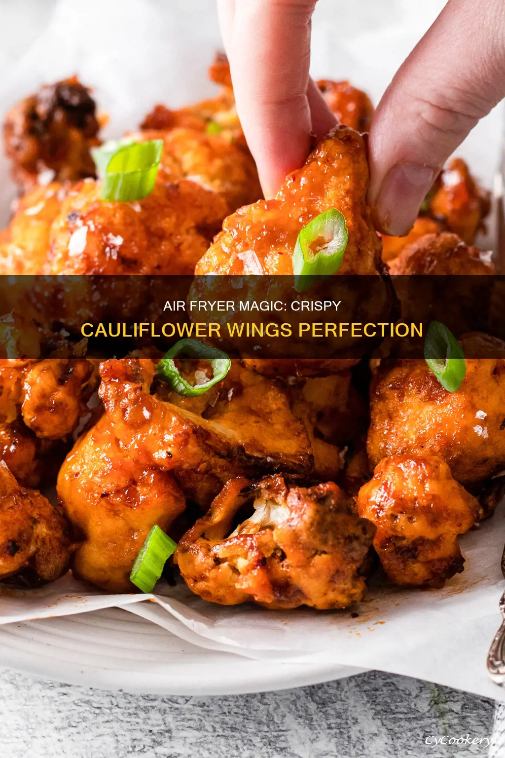 how to make air fryer cauliflower wings