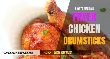 Air Fryer Chicken Drumsticks: The Perfect Quick Meal