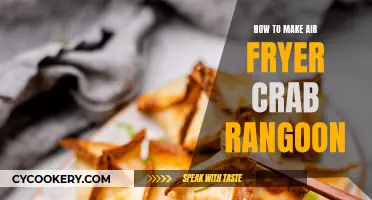 Air Fryer Crab Rangoon: A Quick, Crispy Treat