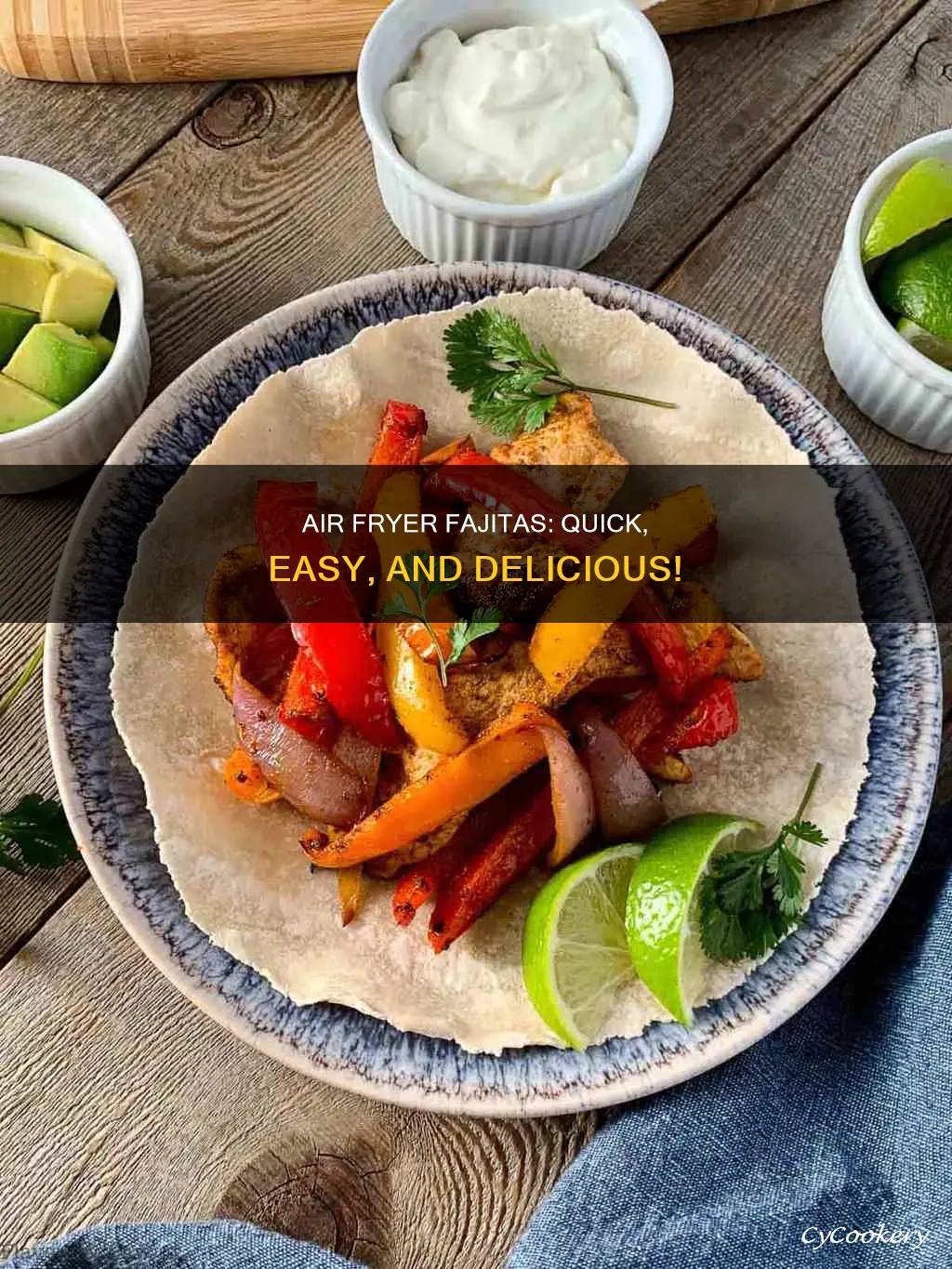 how to make air fryer fajitas