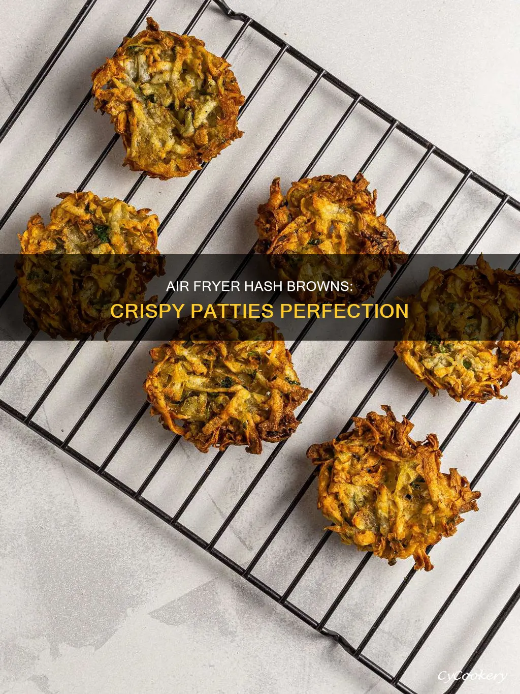 how to make air fryer hash brown patties