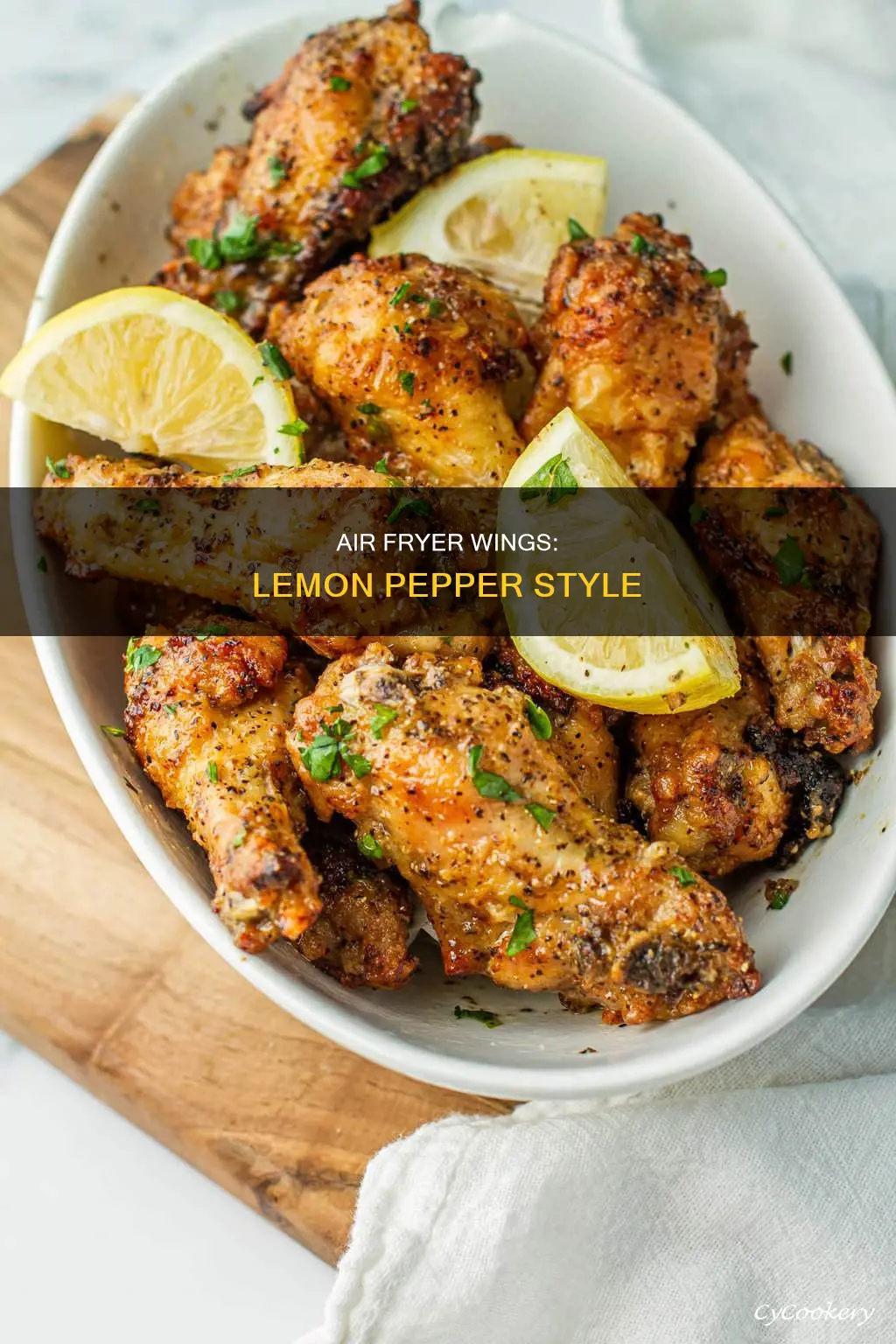 how to make air fryer lemon pepper wings