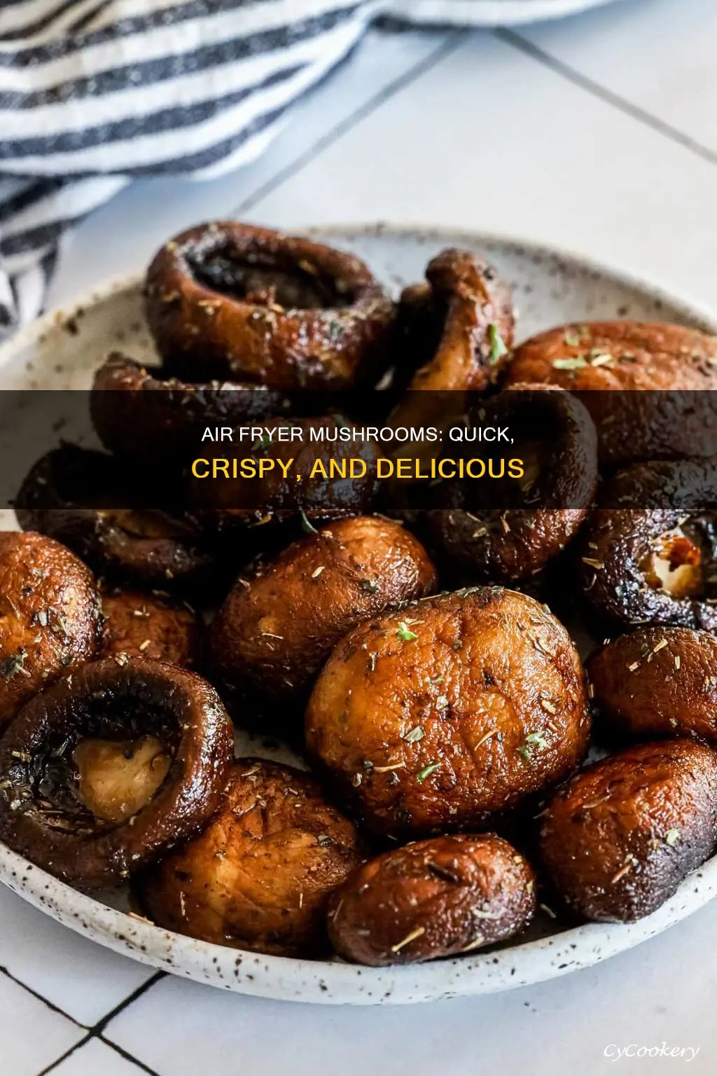 how to make air fryer mushrooms