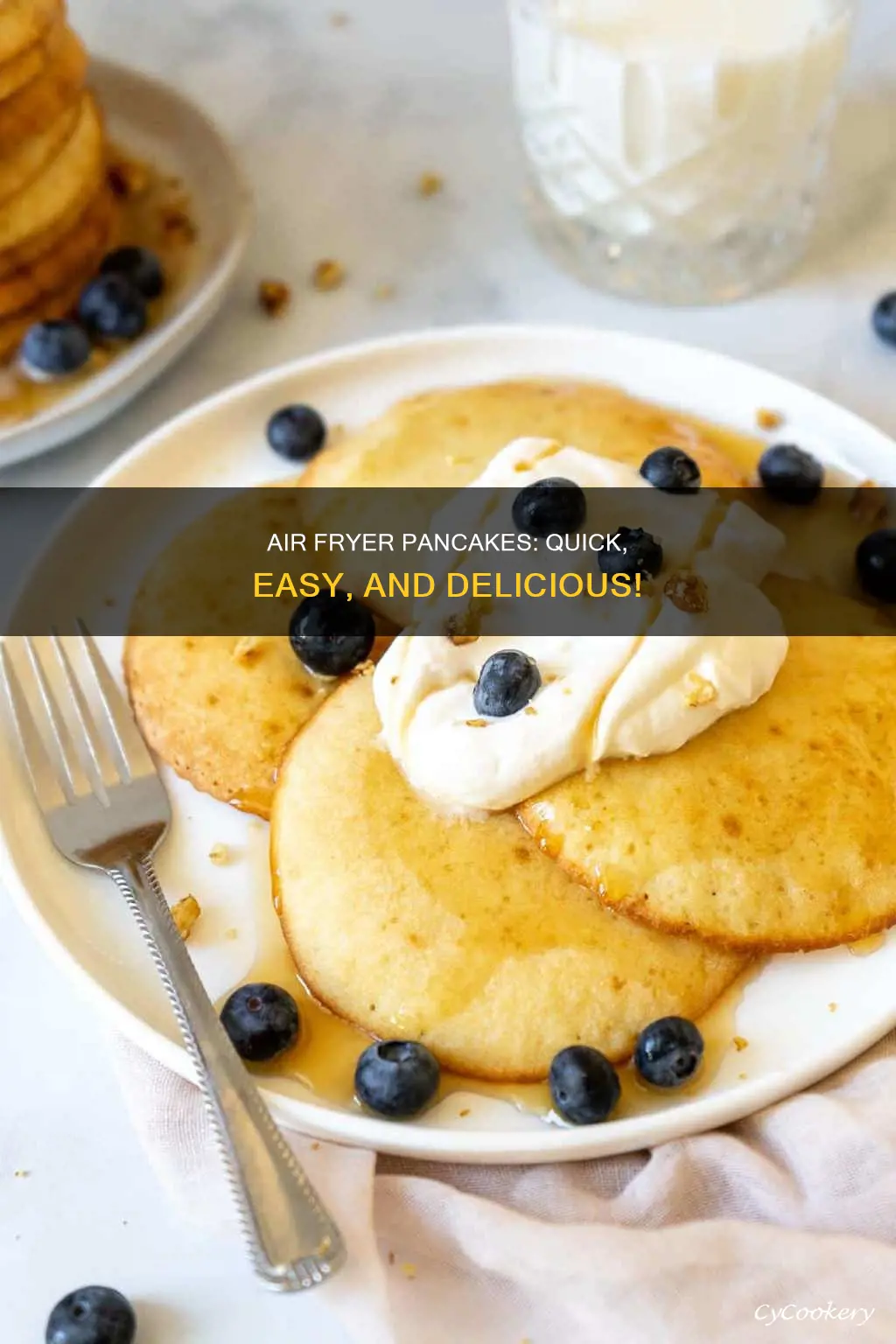 how to make air fryer pancakes