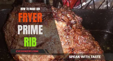 Air Fryer Prime Rib: A Quick, Juicy Delight