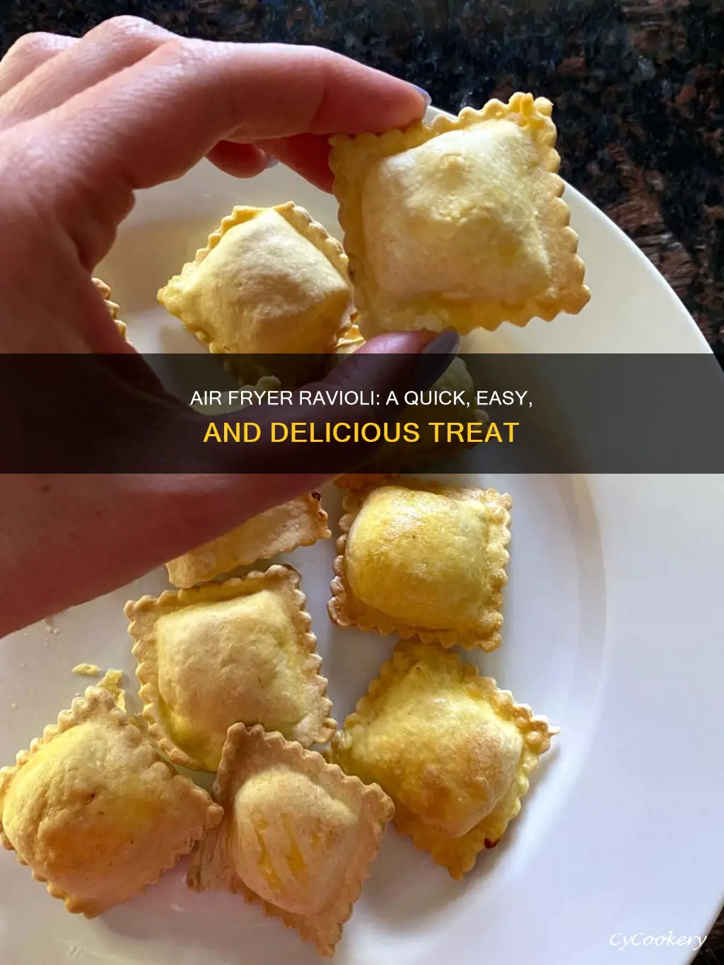 how to make air fryer ravioli