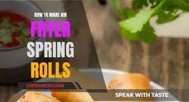 Air Fryer Spring Rolls: Quick, Easy, and Delicious!