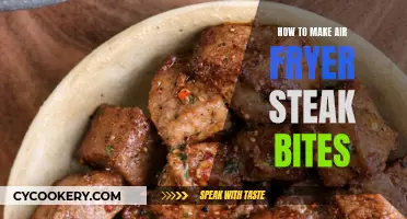 Air Fryer Steak Bites: Quick, Easy, and Delicious