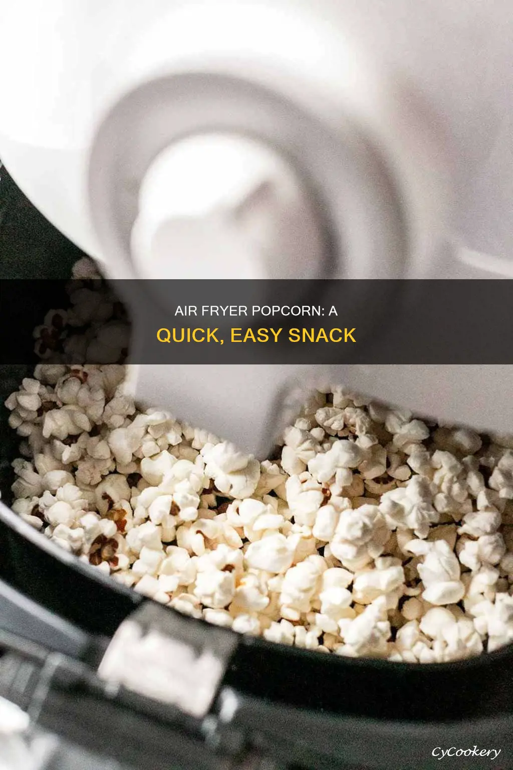 how to make air popped popcorn in air fryer