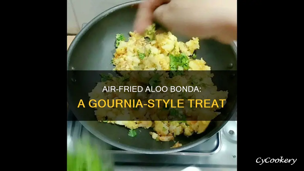 how to make aloo bonda in gournia air fryer