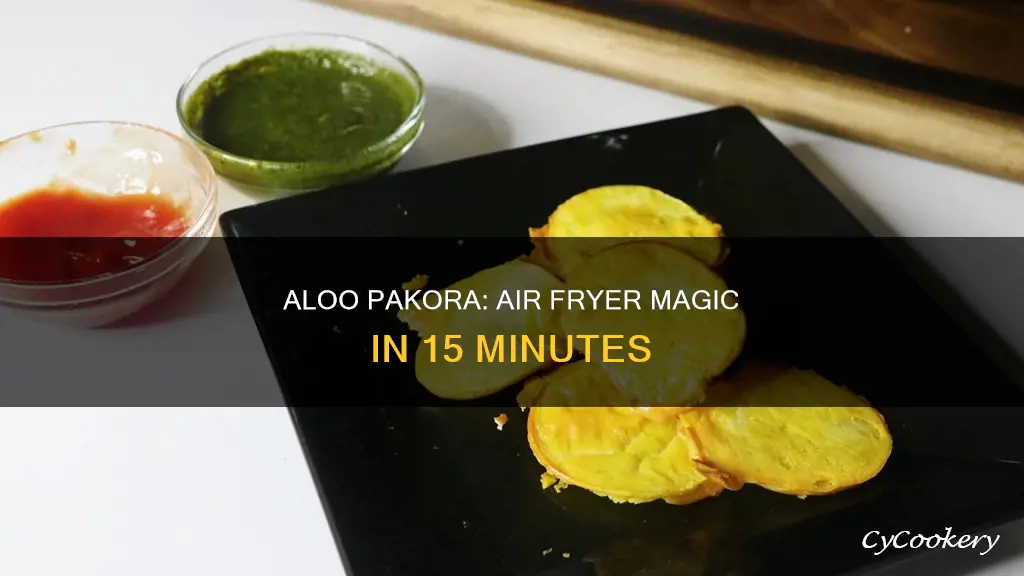 how to make aloo pakora in air fryer