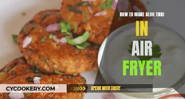 Air-Fried Aloo Tikki: A Crunchy, Healthy Treat