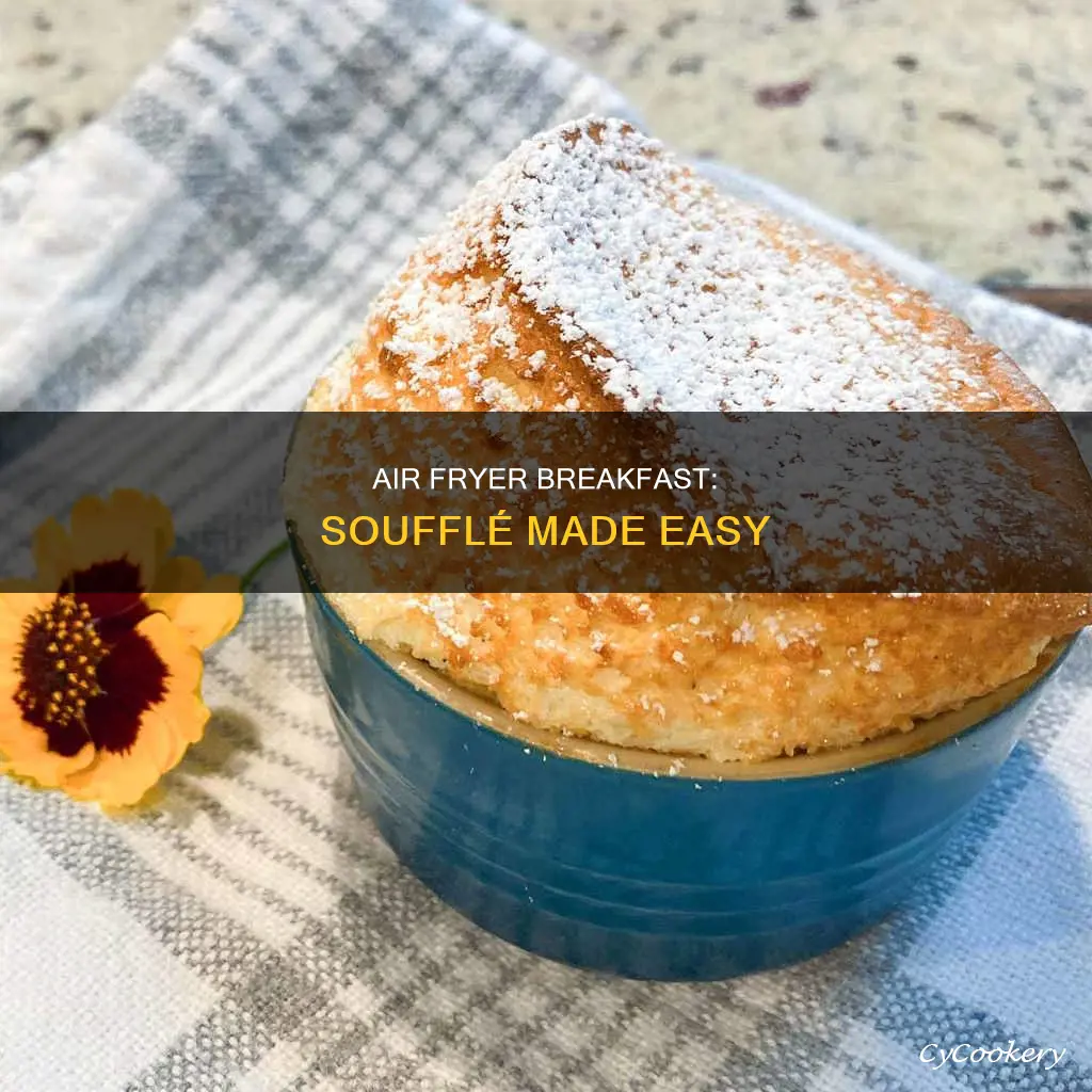 how to make an air fryer breakfast souflee