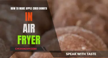 Air-Fried Apple Cider Donuts: Quick, Easy, Delicious!