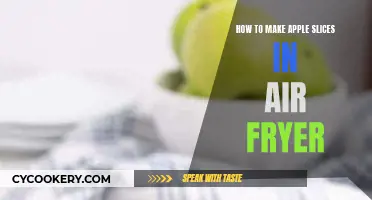 Air-Fried Apple Slices: A Quick, Easy, and Healthy Treat