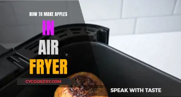 Air-Fried Apples: A Quick, Crunchy Treat