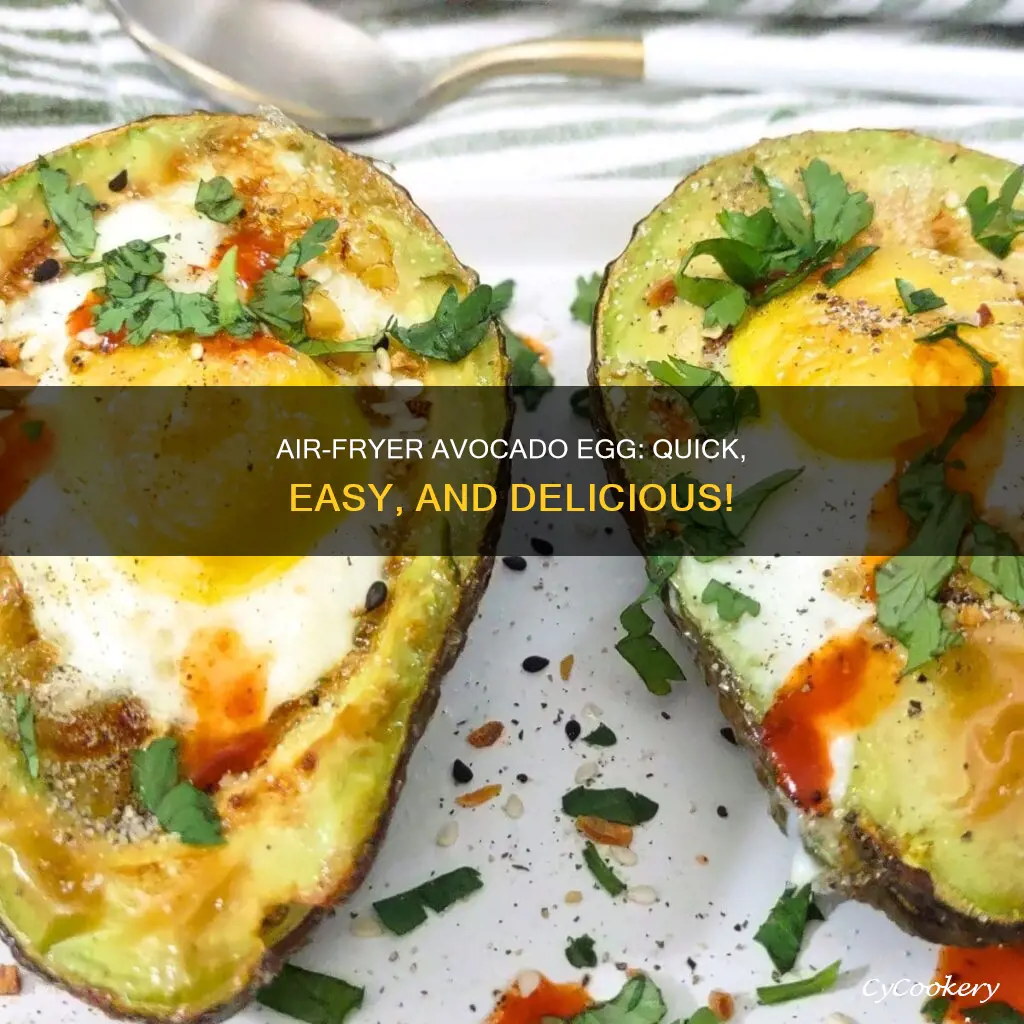 how to make avocado egg in air fryer