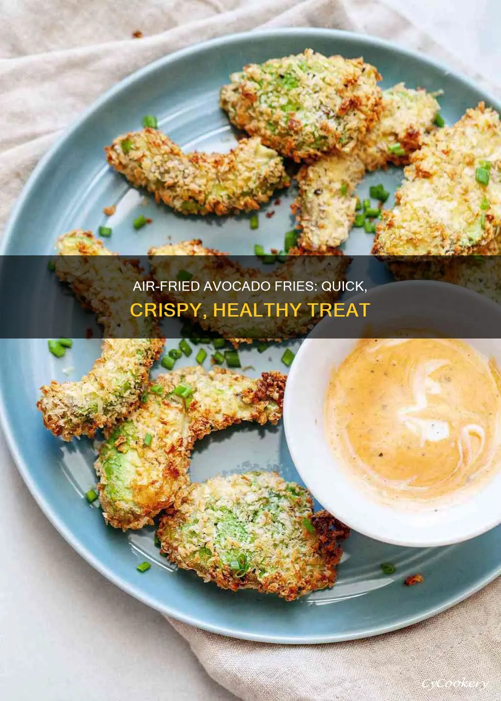 how to make avocado fries in the air fryer