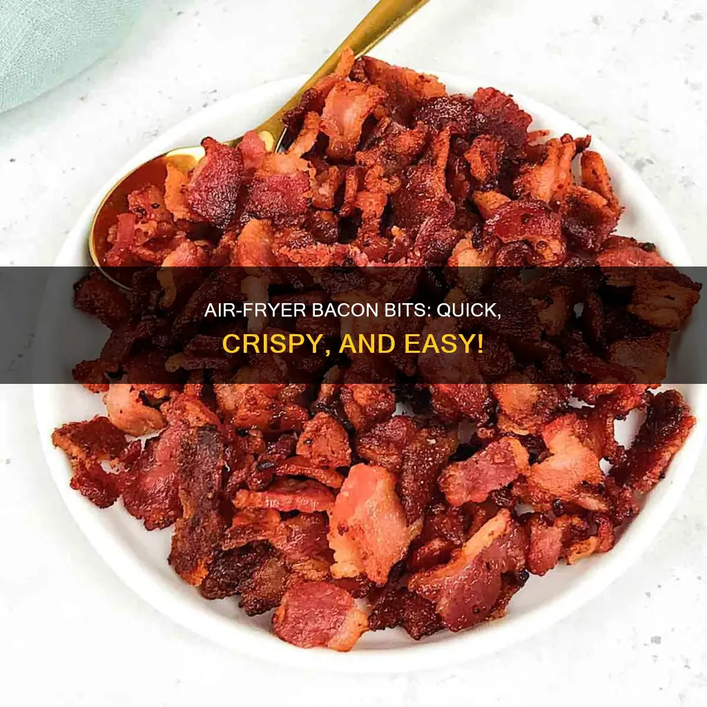 how to make bacon bits in air fryer