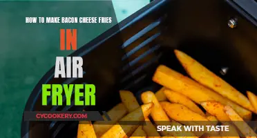 Air Fryer Bacon Cheese Fries: Quick, Crispy, Cheesy!