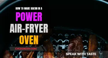 Make Bacon in a Power Air-Fryer Oven: Quick, Crispy, Delicious!