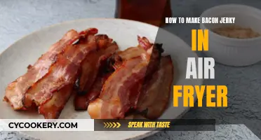 Air-Fryer Bacon Jerky: A Quick, Crispy Treat