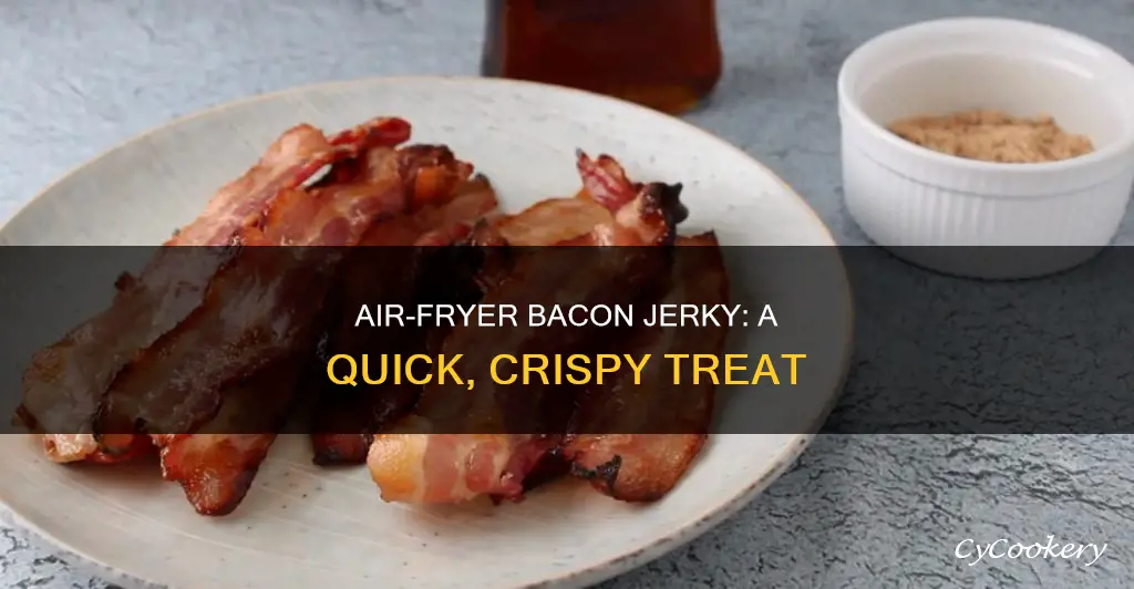 how to make bacon jerky in air fryer