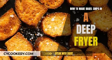 Deep-Frying Bagel Chips: A Quick, Crunchy Treat