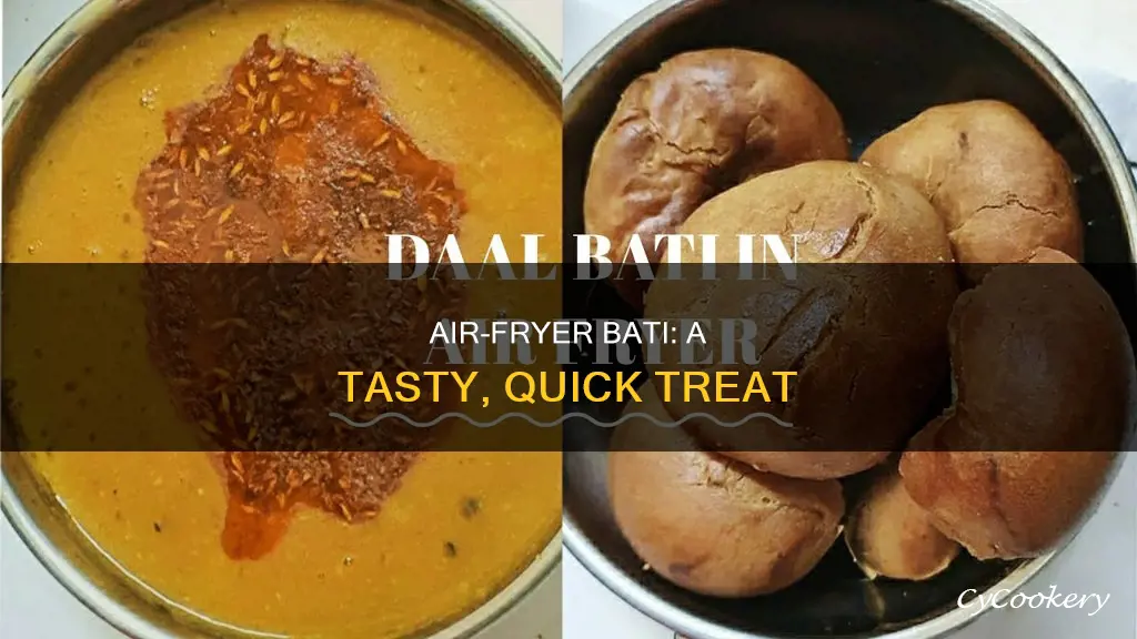 how to make bati in air fryer