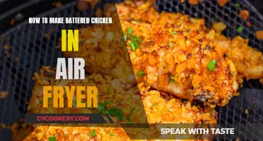 Air-Fryer Battered Chicken: A Quick, Crispy Treat