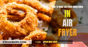 Air Fryer Battered Onion Rings: The Perfect Crispy Treat