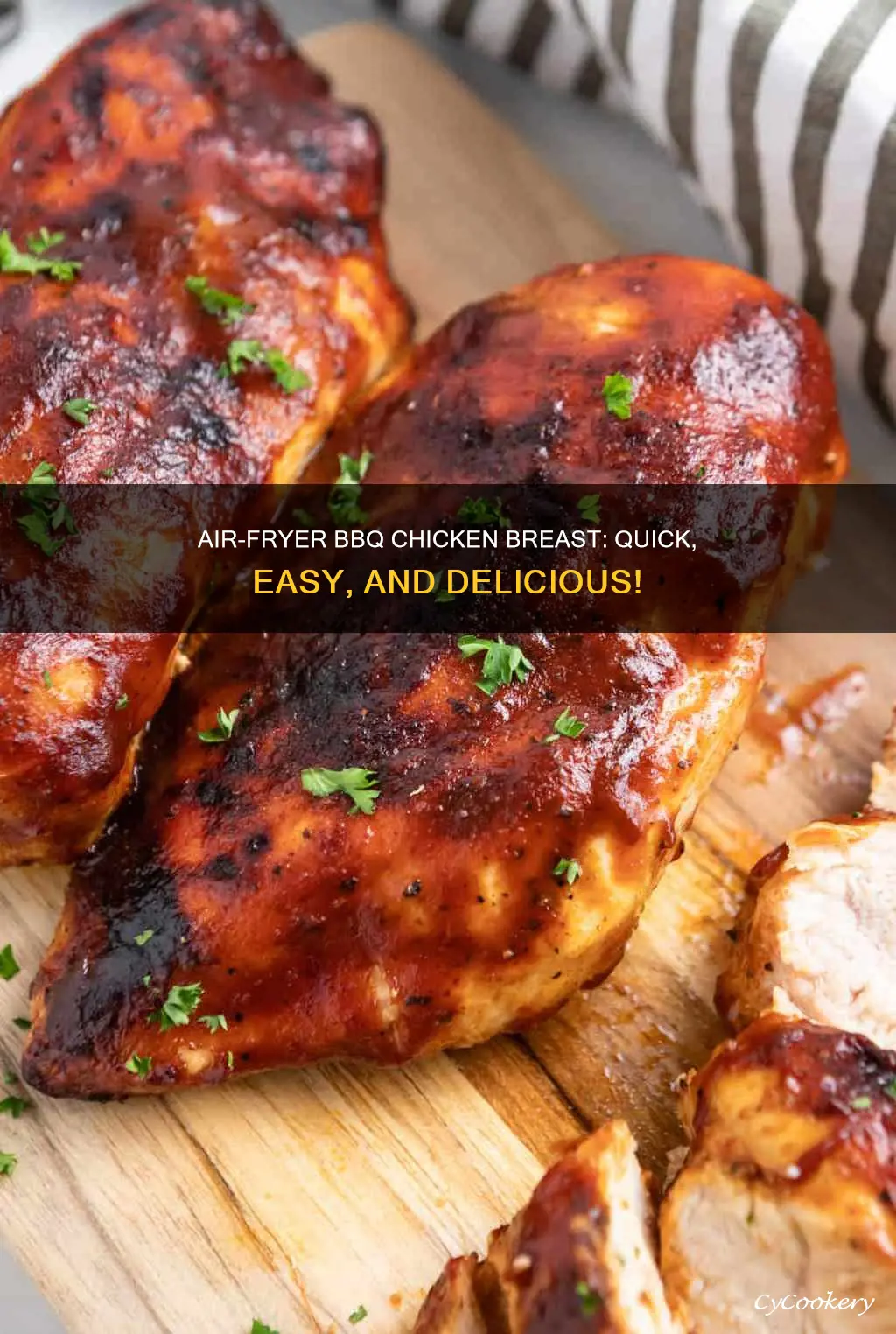 how to make bbq chicken breast in air fryer