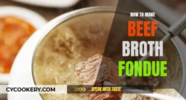 Beef Broth Fondue: A Hearty, Flavorful Guide