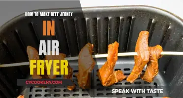 Air Fryer Beef Jerky: A Quick, Easy Guide