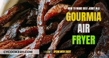 Air-Fryer Beef Jerky: Making Jerky with Gourmia