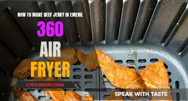 Air-Fryer Beef Jerky: Emeril 360's Quick, Tasty Treat