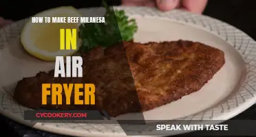 Beef Milanesa Air Fryer: Quick, Crispy, and Delicious!