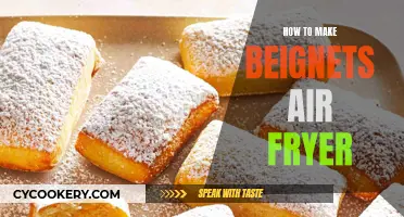 Air-Fried Beignets: A Quick, Crispy Treat