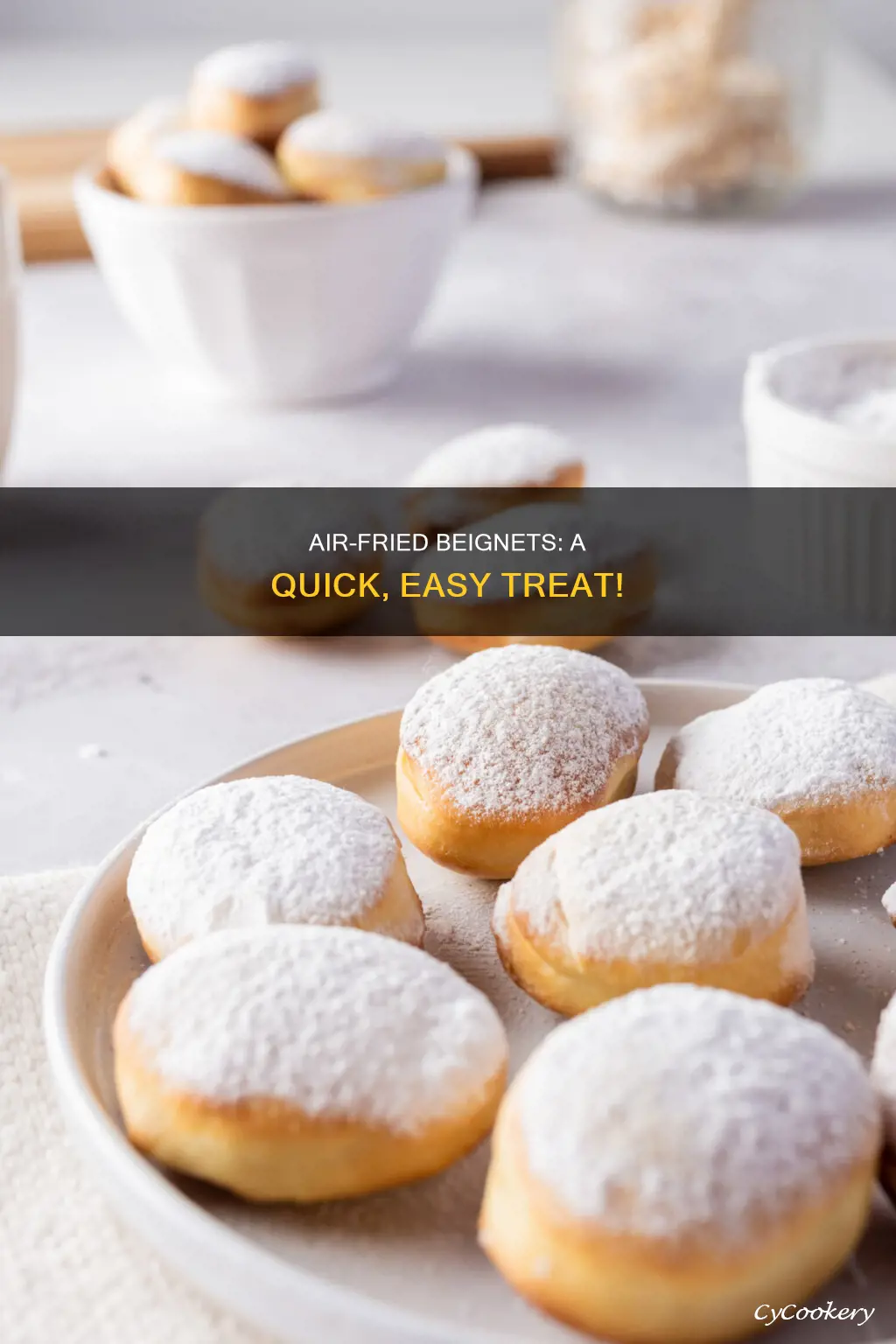 how to make beignets with biscuits in air fryer