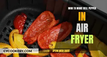 Air-Fryer Bell Peppers: Quick, Easy, and Delicious