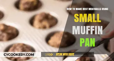 Perfect Meatballs Every Time: Using a Small Muffin Pan