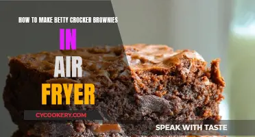 Air Fryer Betty Crocker Brownies: Quick, Easy, Delicious!