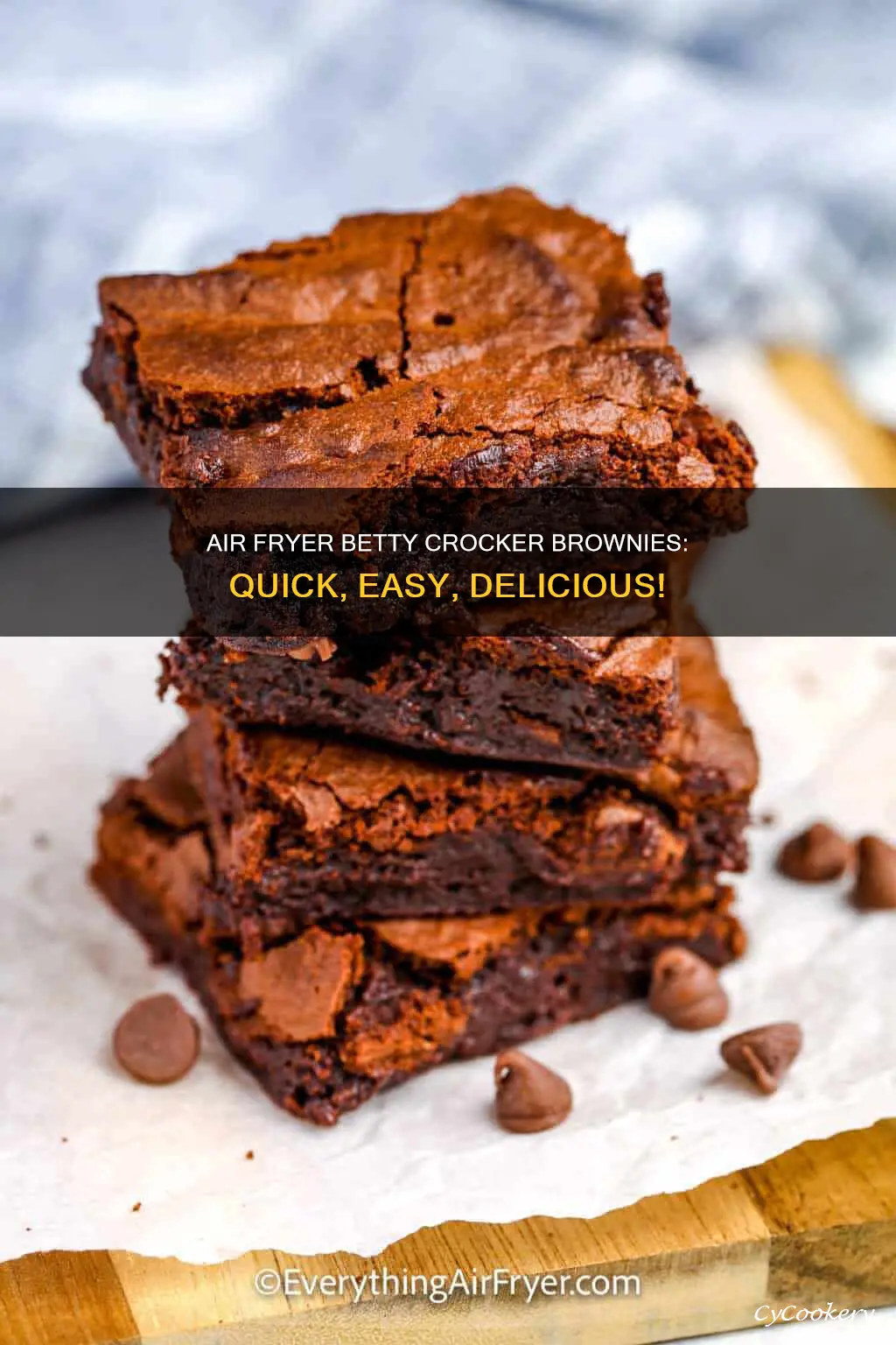 how to make betty crocker brownies in air fryer