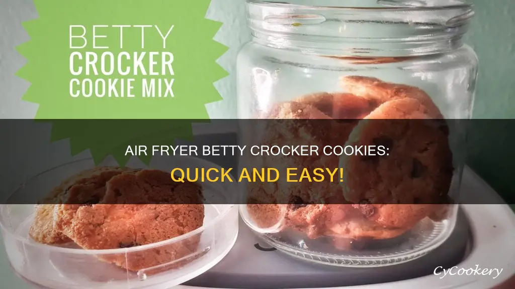 how to make betty crocker cookies in air fryer