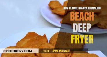 Make Bhajiyas with Hamilton Beach Deep Fryer Like a Pro