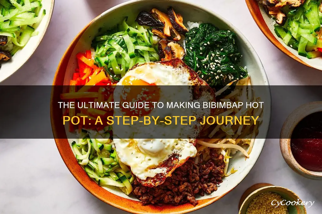 how to make bibimbap hot pot